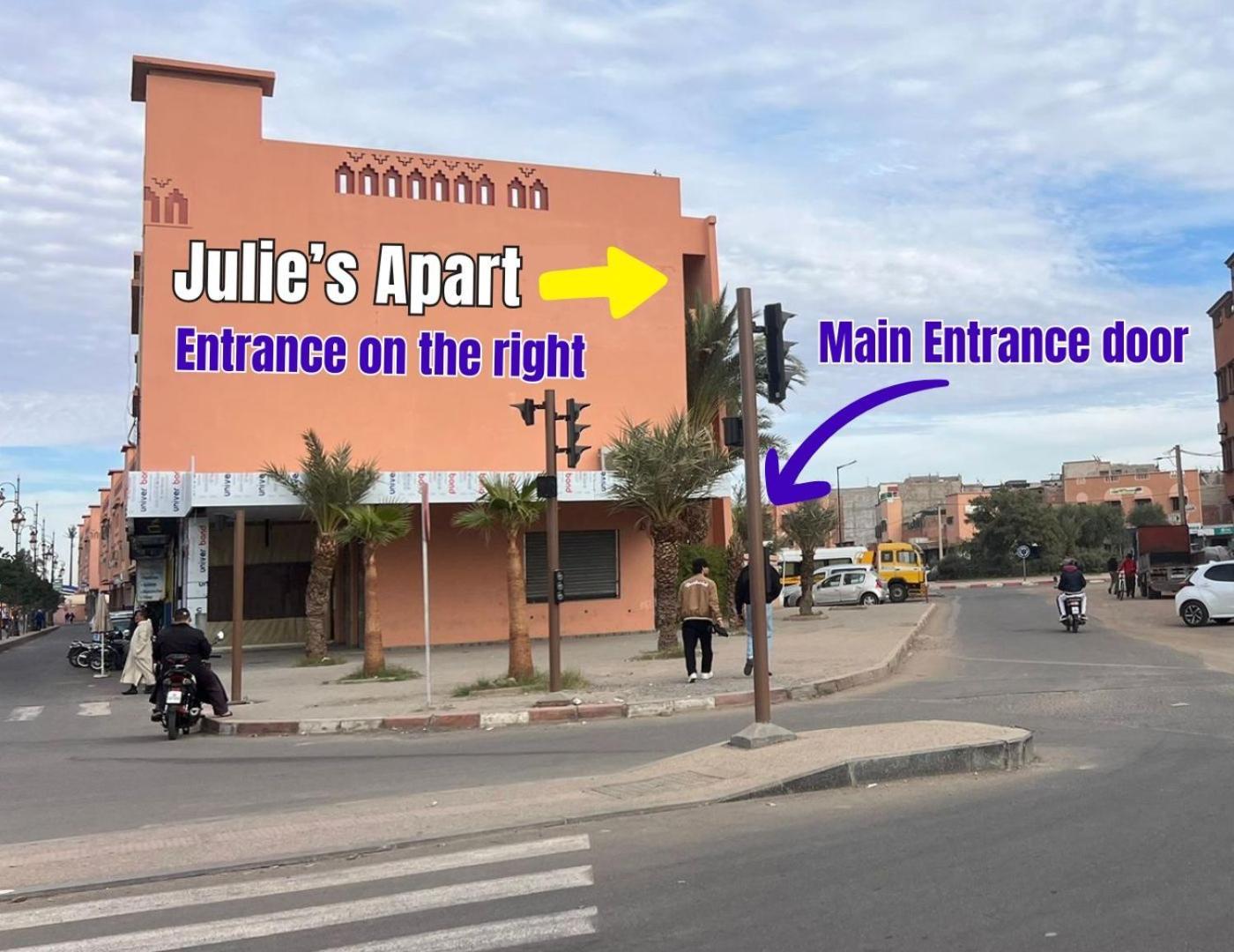 Julie Airport Marrakech Apartments Marrákes Kültér fotó